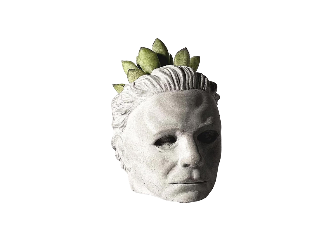 Estátua de Vasos de Flores Filme Terror D