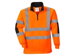 Camisa Xenon Rugby De Alta Visibilidade – Durabilidade E Estilo Laranja / S