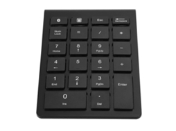 Teclado Numérico Compacto Bluetooth com 22 Teclas. TAISHENGDA