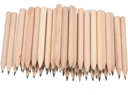 Conjunto de 3 Canetas Curtas Sem Apontar para Desenho e Escrita Ergonômicas e Leves (50 Peças * 3)