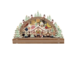 Decoração De Natal Em Madeira Artesanal Com Charme Da Laxiscreed Para Enfeitar Janelas Diy