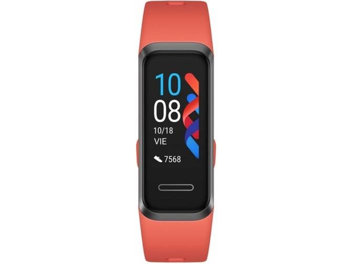 Pulseira Desportiva HUAWEI Band 4 (Bluetooth - Suporta SpO2 - Até 9 dias de Autonomia - Laranja)