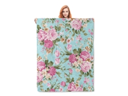 Mantas Românticas De Flanela, Macias, Confortáveis ​​e Leves Para Quarto, Sofá, Cama, Para Amantes Do Terror, 100x150cm Flor Hexinyigjly