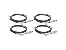 Interruptor Proximidade Indutiva 4 Polos, Alcance 2mm, Pnp 3 Fios, 6‑36vdc