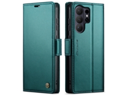 Capa De Couro Antifurto Para Celularverde - Iphone 13