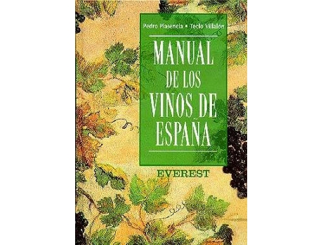 Livro Manual De Los Vinos De España
