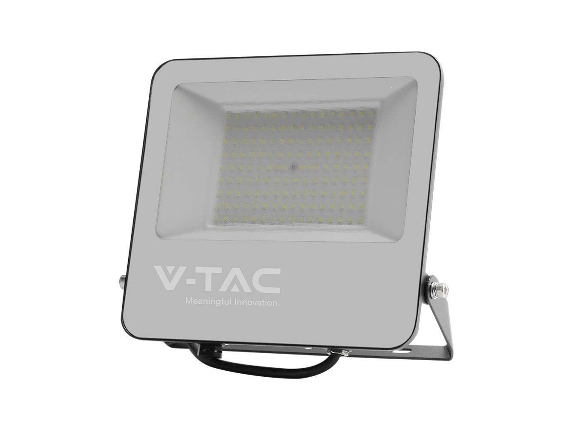 Projector Led V Tac 100w 185lm/w Czarny Vt 44105 6500k 18500lm