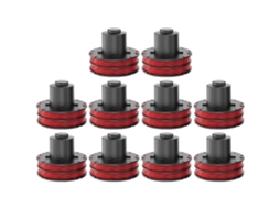 Compatível com Al ko Gte 350 450 550 Kit com 10 Carretéis de Fio para Aparador de Grama AQUAFORGE