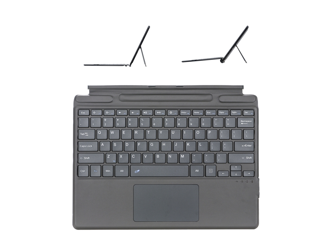 Capa De Teclado Bluetooth para Microsoft surface X Com teclado touch,Português,   