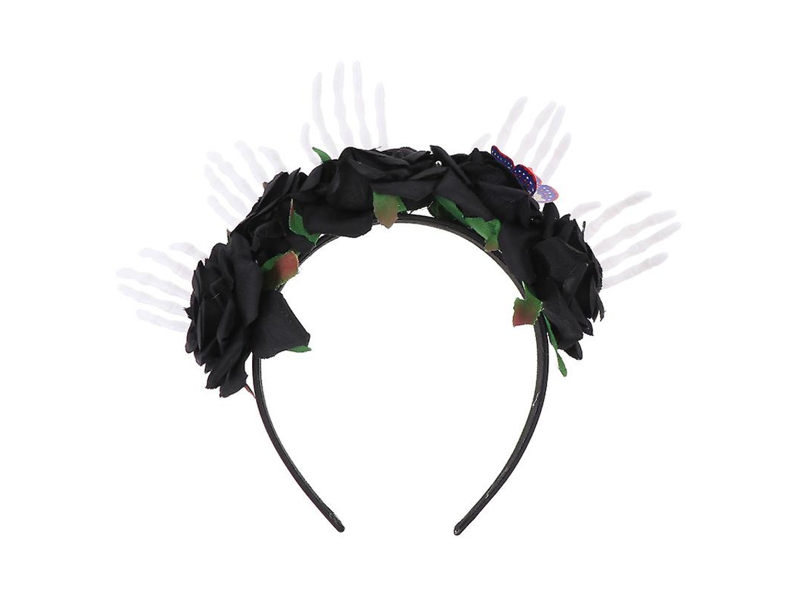 1 Peça de Cocar de Mão de Caveira para Decoração de Halloween ALLINLESS