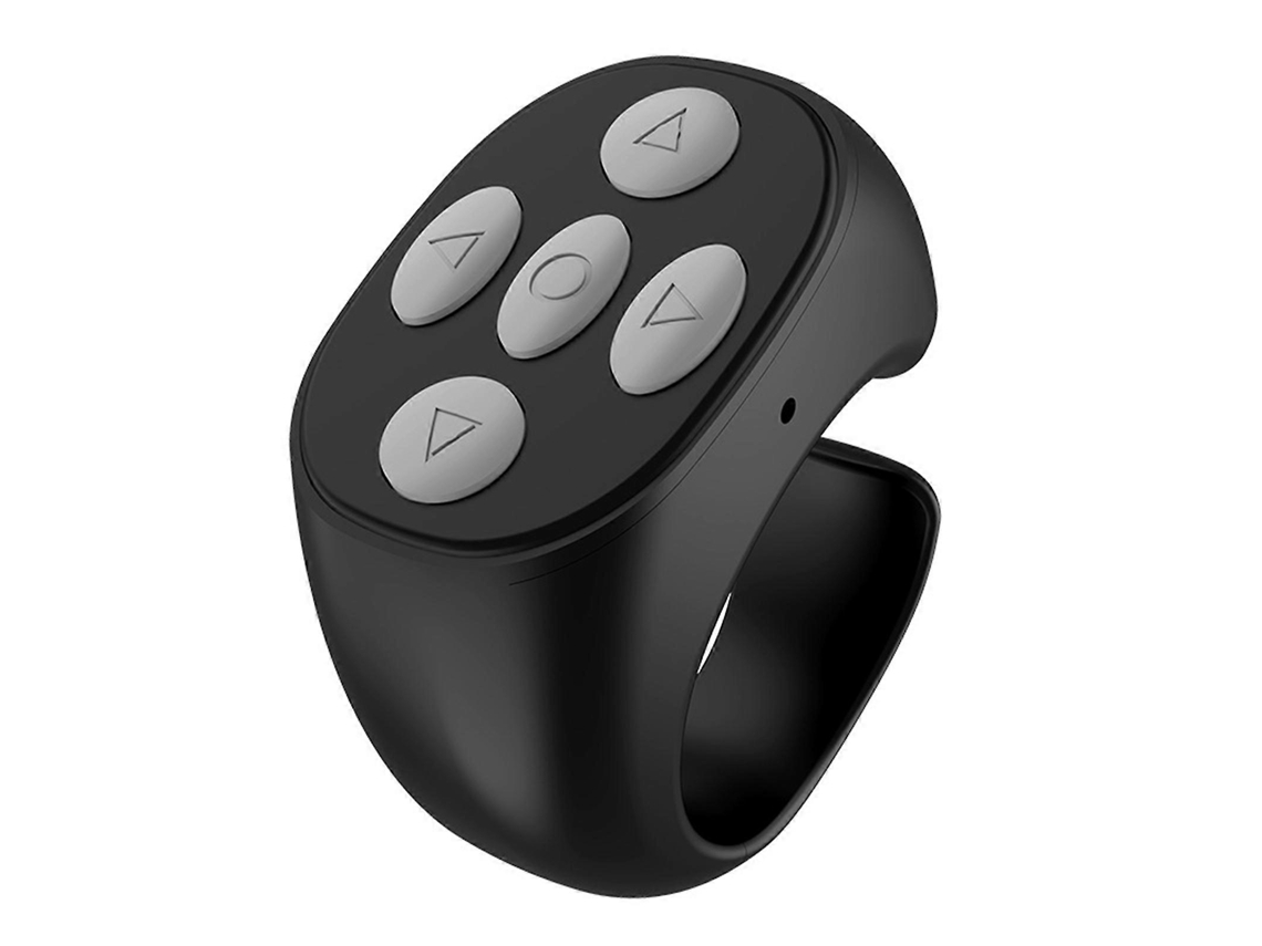 Controle remoto Bluetooth sem fio Slowmoose, controle remoto inteligente portátil multifuncional para virar páginas e assistir vídeos.
