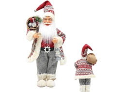 Enfeite De Mesa Com Papai Noel, 45 Cm | Decorações