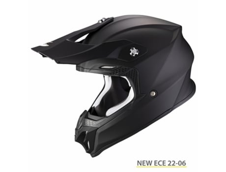Capacete de motocicleta Scorpion VX-16 Evo Air Solid ECE 22-06