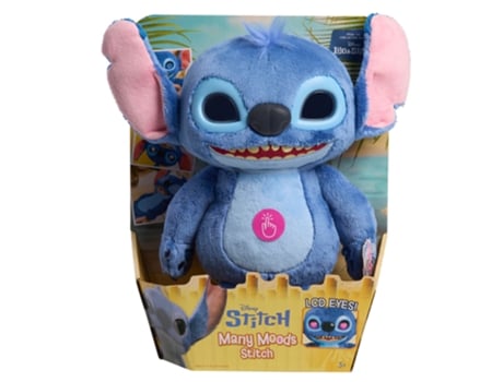 Pelúcia interativa Disney Stitch 30 cm Just Play