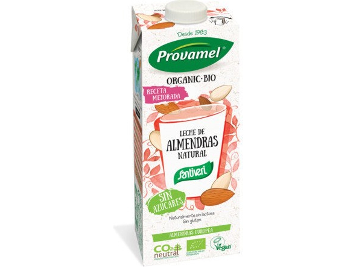 Suplemento Alimentar SANTIVERI Leche Amêndoas Natural Es (1 Litro - Limão)