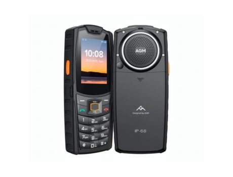 M6 4g Black Rugerizado Móvil 2.4 Agm