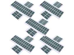 Ultechnovo Almofadas De Isolamento Bateria Em Papel Fibra Adesiva 15x30x0, 28mm 32-unidades Para Isolamento Elétrico E