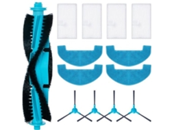 Kit de Acessórios para Aspirador de Pó Proscenic Q8/ Q8 Max, Peças de Reposição: 2 Escovas Principais, 4 Filtros Hepa, 4 BRILVIBERA