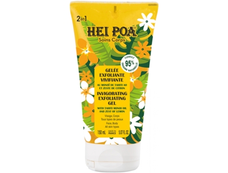 Gel Esfoliante Tonificante Com Monoï de Tahiti Ao 150 Ml HEI POA
