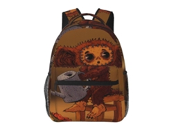 Mochila De Estudante Cheburashka T37, Leve E Durável, À Prova Dágua E Com Alça De Ombro Ajustável. Olysi Shop