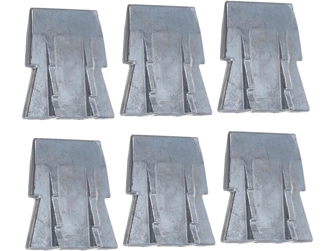 Cunhas De Metal Villcase (6 Unidades) Para Cabos Ferramentas,