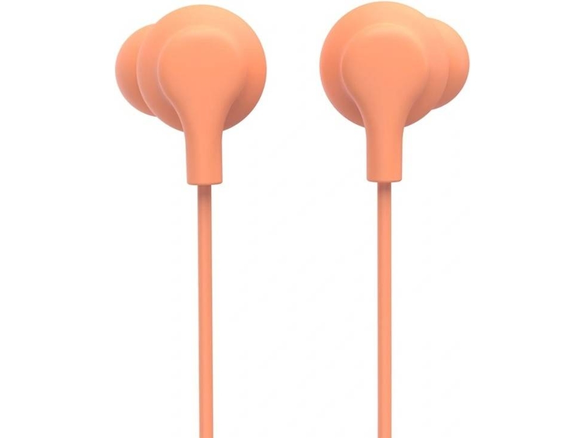 Auriculares com Fio HAMA Curly (Outlet Caixa Aberta - In Ear - Microfone - Laranja)