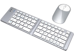 Conjunto de Teclado e Mouse com Fio Bluetooth, 2,4 Ghz Tipo c, Compatível com Celulares e Tablets. SFUSHOS