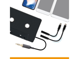 Adaptador De Cassete Para Carro, Conversor Universal De Adaptador Auxiliar Para Cassete.