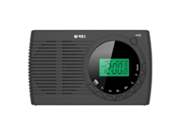 Rádio Recarregável E Operado Por Bateria Com Bandas Fm Am Sw E Função Despertador Rádio Com Antenas Ajustáveis Olysi Shop