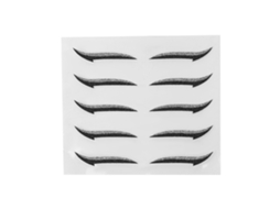 Pegatinas De Delineador De Ojos Coloridas Reutilizables Impermeables Autoadesivas Para Bodas Y Fiesta De Baile Plata