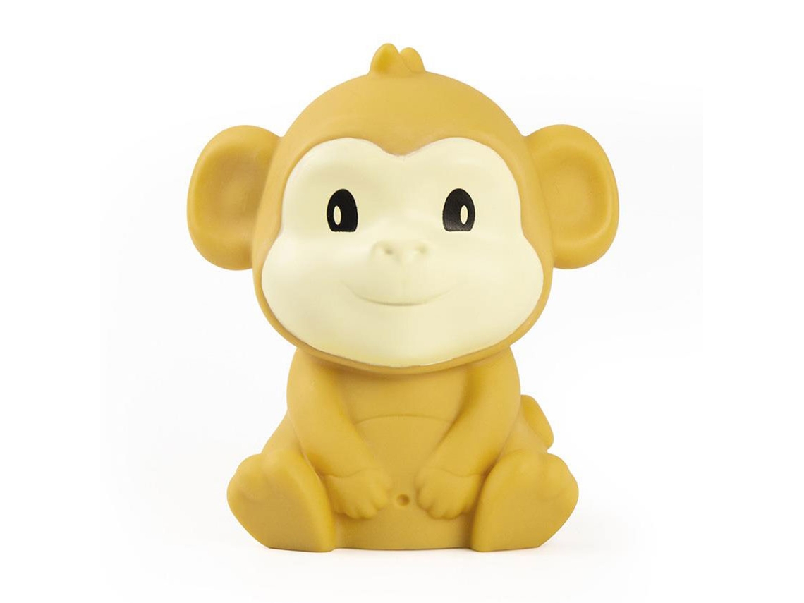 Luz De Presença Mini Macaco Amarelo Dhink458-01
