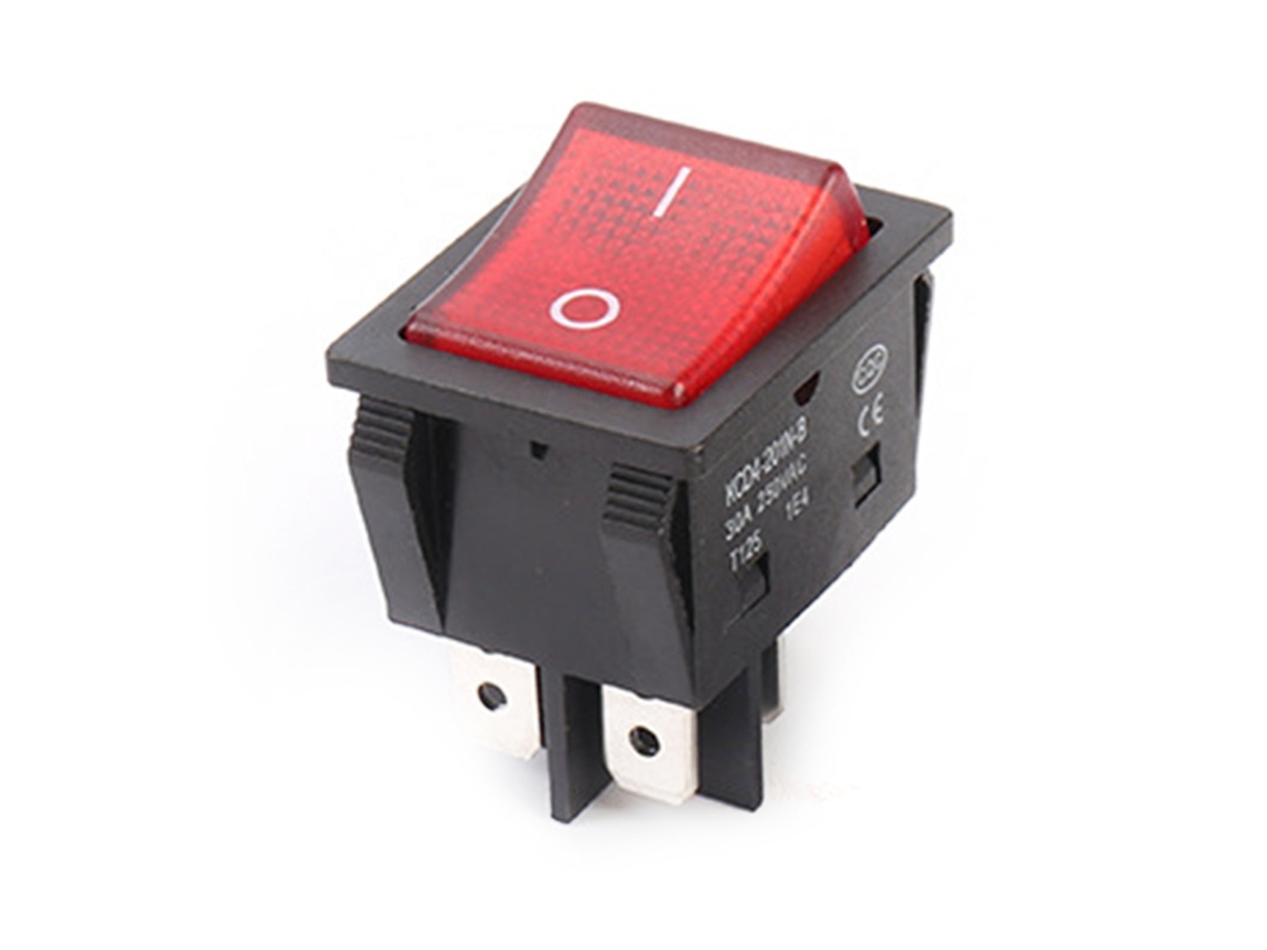 Laxiscreed Interruptor Led Impermeável Com 4 Pinos De Cobre Para Sistemas Elétricos