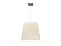 Fab 110694014 Pingente Maldivas 1Xe27 Couro/Bege Reg.40D FABRILAMP