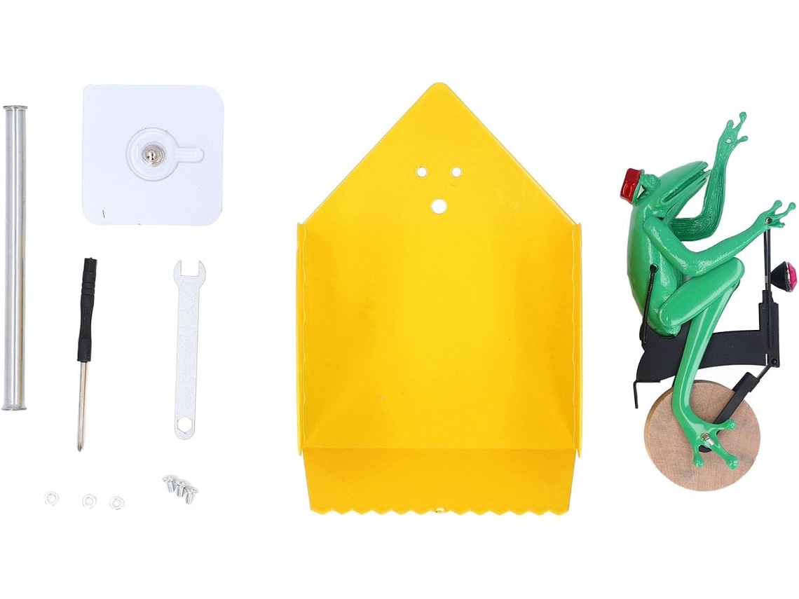 Porta Papel Higiênico De Parede Com Design Divertido Sapo Em Monociclo, Dispensador Para Armazenamento De Rolos Papel