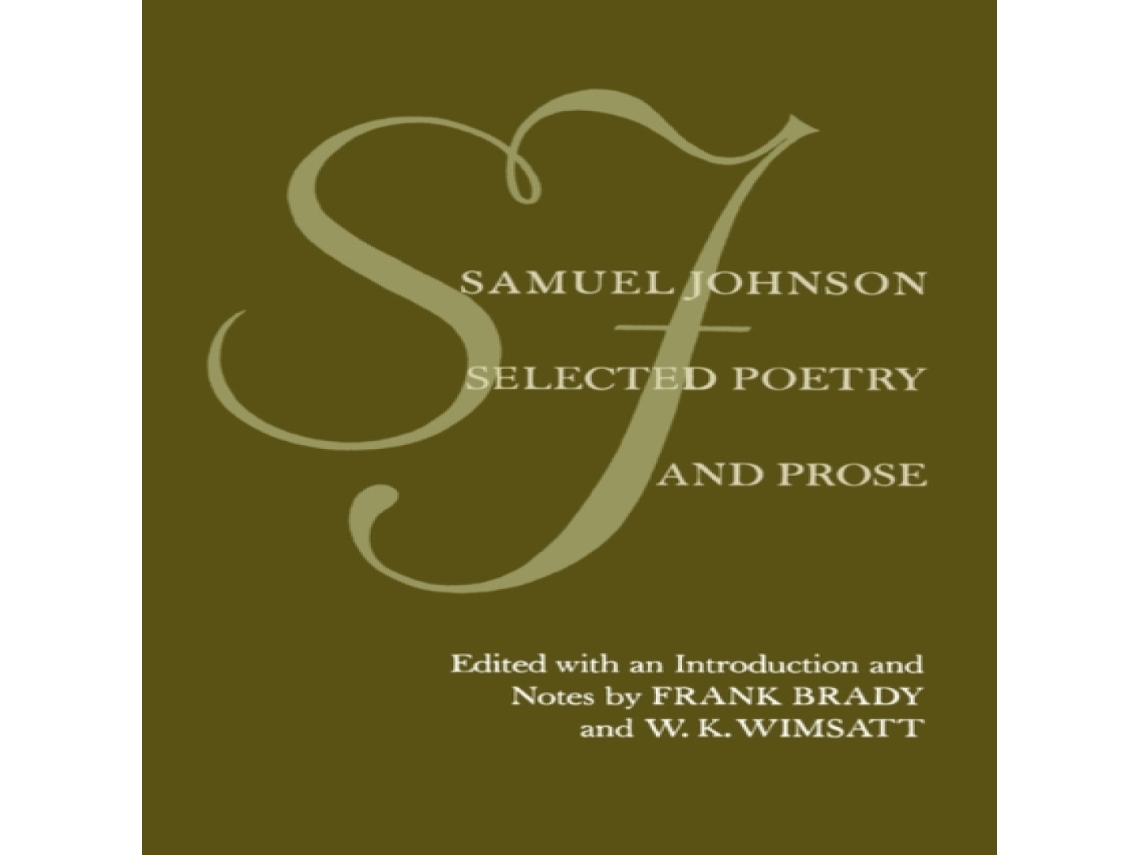 Livro Samuel Johnson de William Wimsatt (Inglês)