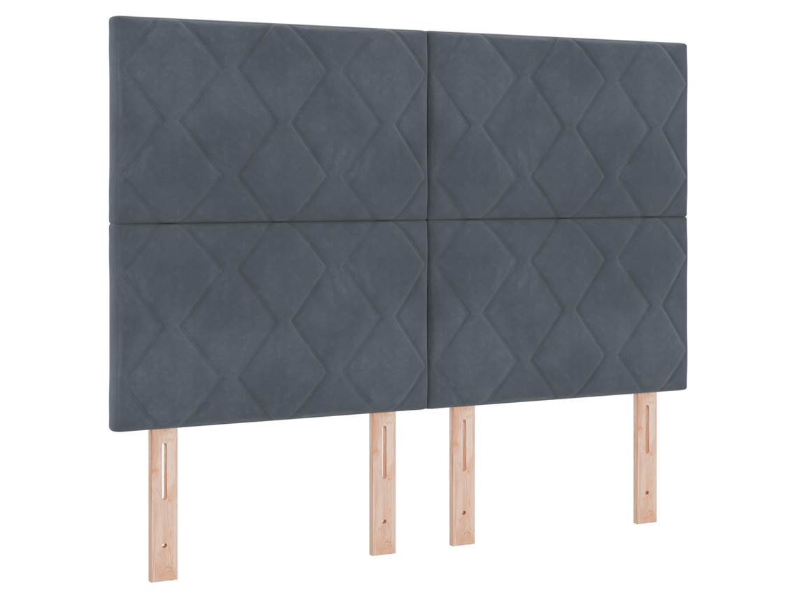 Colchão De Cama De Veludo Com Molas Pocket Vidaxl Fabric (160 X 200 Cm)