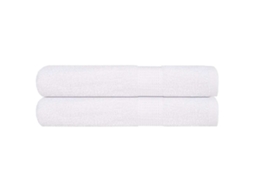 Vidaxl Toalhas Frogn 2 Pcs 100x200 Cm 360 G/m² Branco