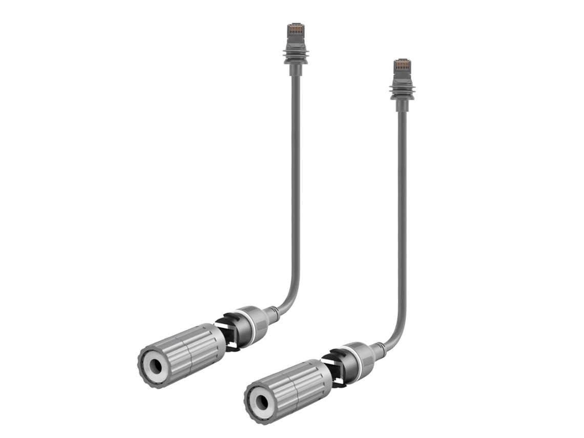 Adaptador Spx Plug para Rj45 Impermeável Ip68 para Satélite V3 Rectangular com 1m de Cabo | S/MARCA