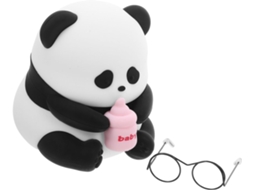 Luminária Noturna Panda De Silicone Recarregável Holibanna Para