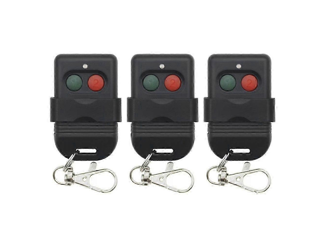 Controle Remoto Para Portão Automático, 330mhz, 2 Botões, Pacote Com 3 Unidades
