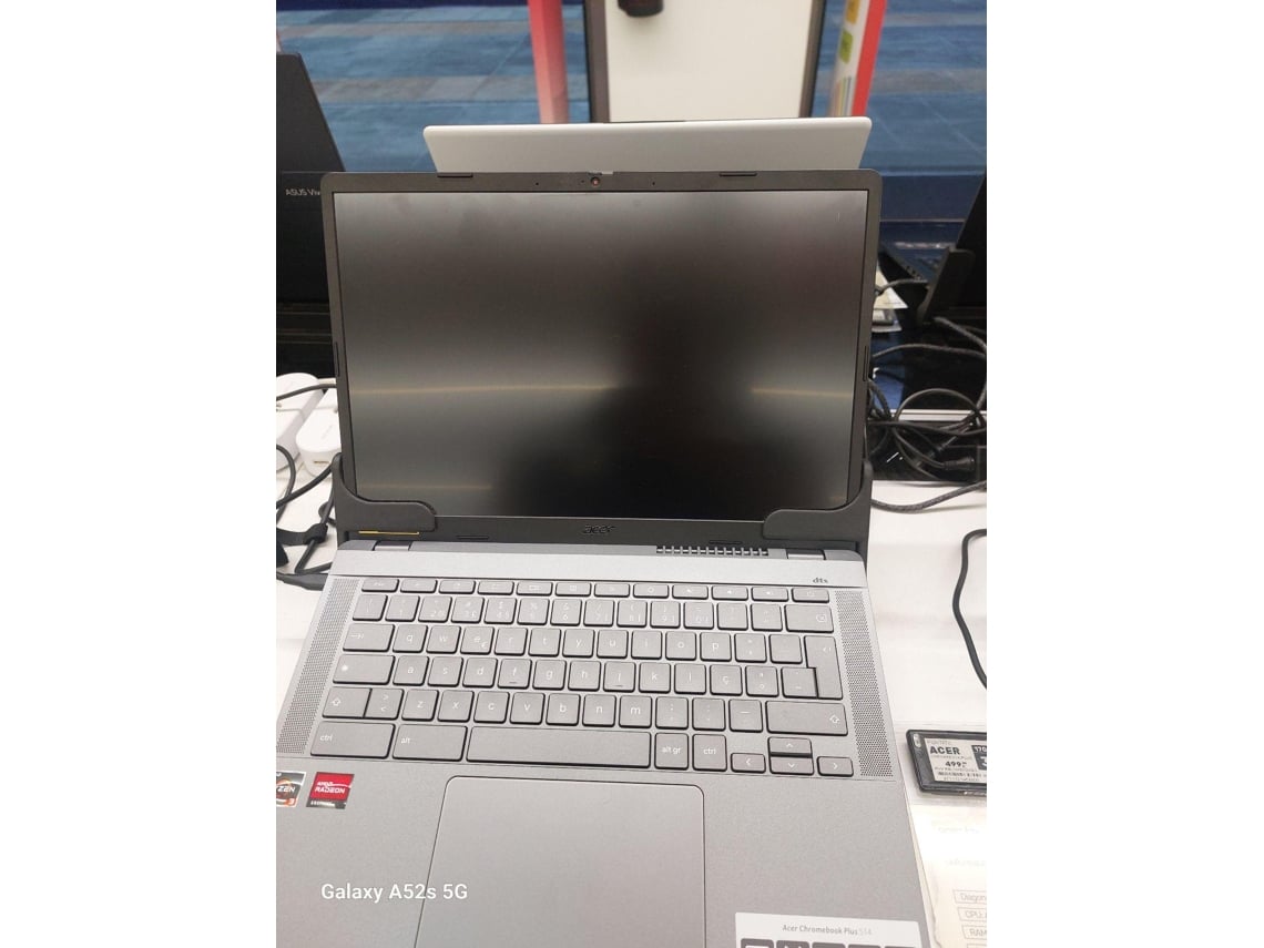 Portátil ACER Chromebook Plus 514 CB514-3H (Outlet Caixa Aberta - 14'' WUXGA - AMD Ryzen 3 7320C - RAM: 8 GB - 128 GB eMMC - AMD Radeon 610M)