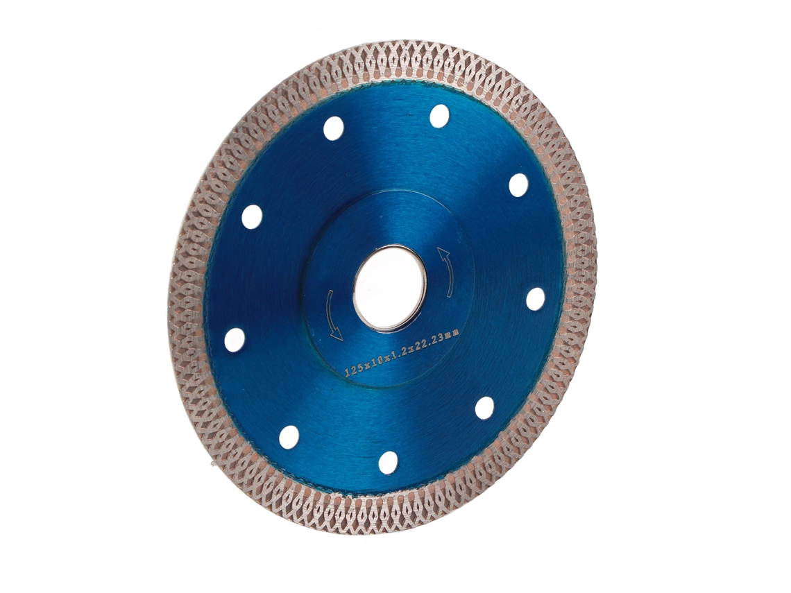 Hoja De Sierra Diamante De Alta Dureza Para Corte Rápido Y Preciso Cerámica 125x22.23mm/4.9x0.9in