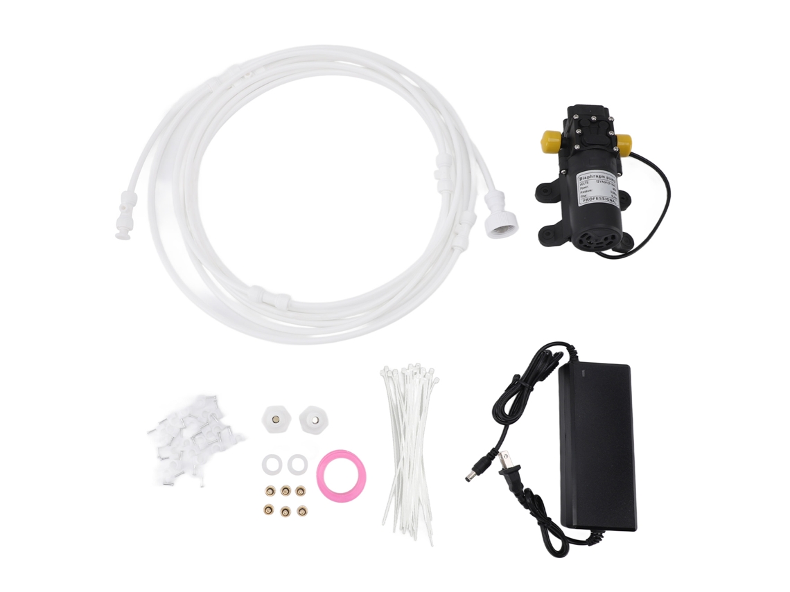 Sistema De Nebulização De Baixa Pressão Com Filtro Para Jardim 6m