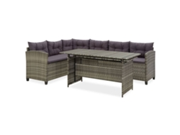 Garden Lounge Set, Garden Lounge Sets Vidaxl Cinzeto Rattan / Vime (n/a)