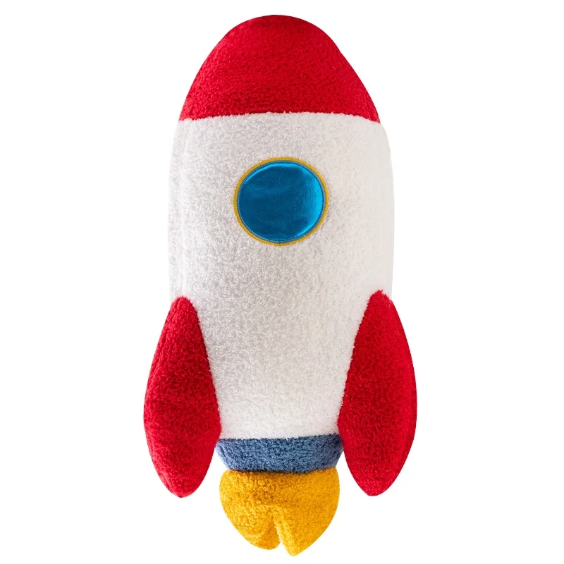 (foguete 58cm) Brinquedo De Pelúcia De Foguete Astronauta De 58cm, Decoração Para Casa