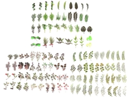 Adesivos Decorativos Diy De Folhas E Plantas Verdes Em Pet, 120 Unidades Fáceis De Colar, Vários Estilos