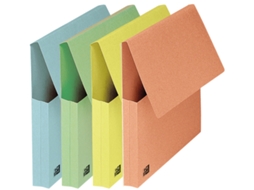 Bolsa para Documentos OXFORD Din A4 Papelão Cores Pastel