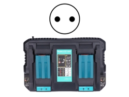Cargador De Baterías De Litio De Doble Puerto Con Interfaz Usb, Mantenimiento Inteligente, Enchufe Ac 100‑240v Eu