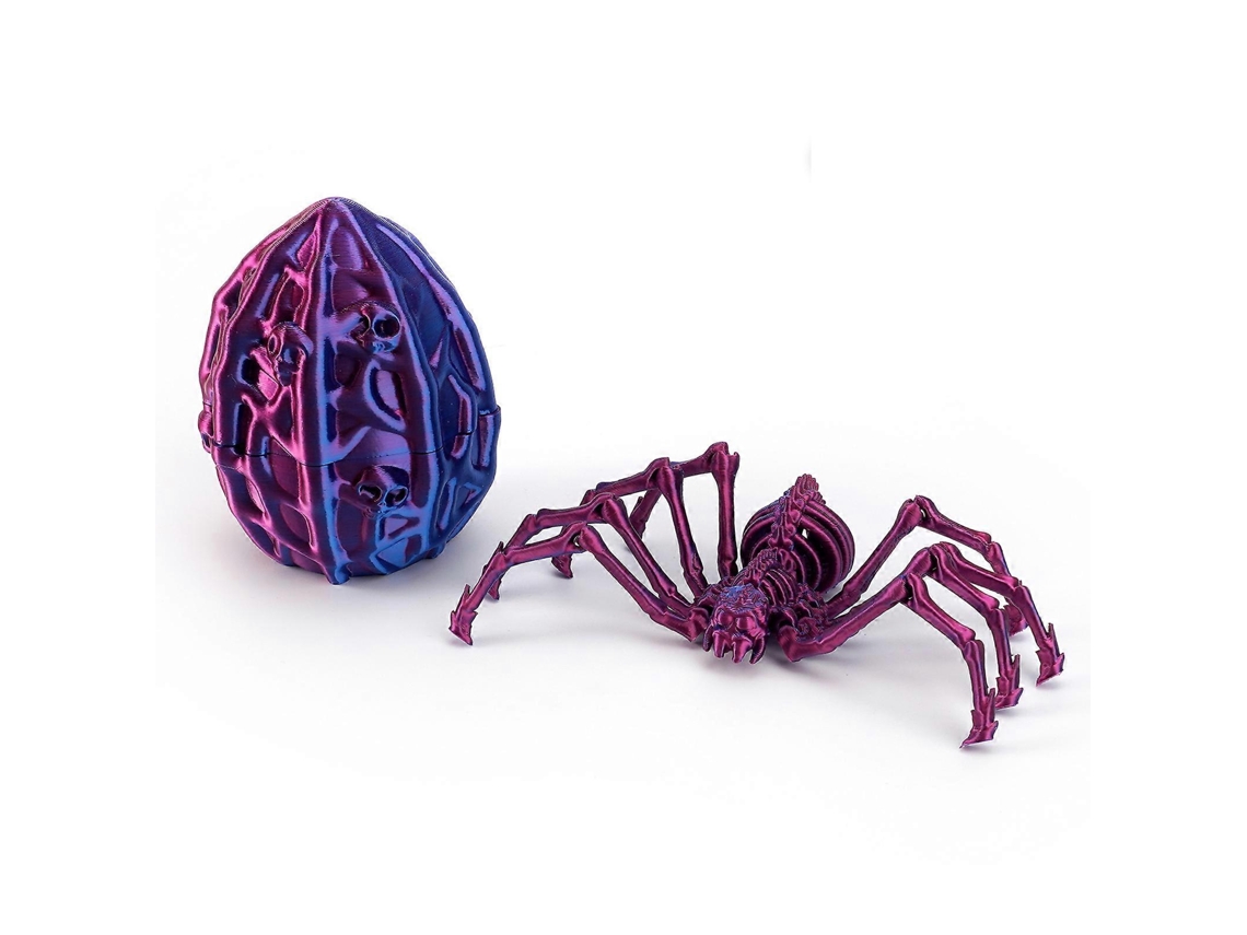 Conjunto De Modelos De Aranhas Elásticas, Poses Ajustáveis, Material Pla, Para Presenteg