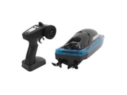 Primerox barco de Controle Remoto Rc de Alta Velocidade com Luz Led para Crianças Adultos Azul